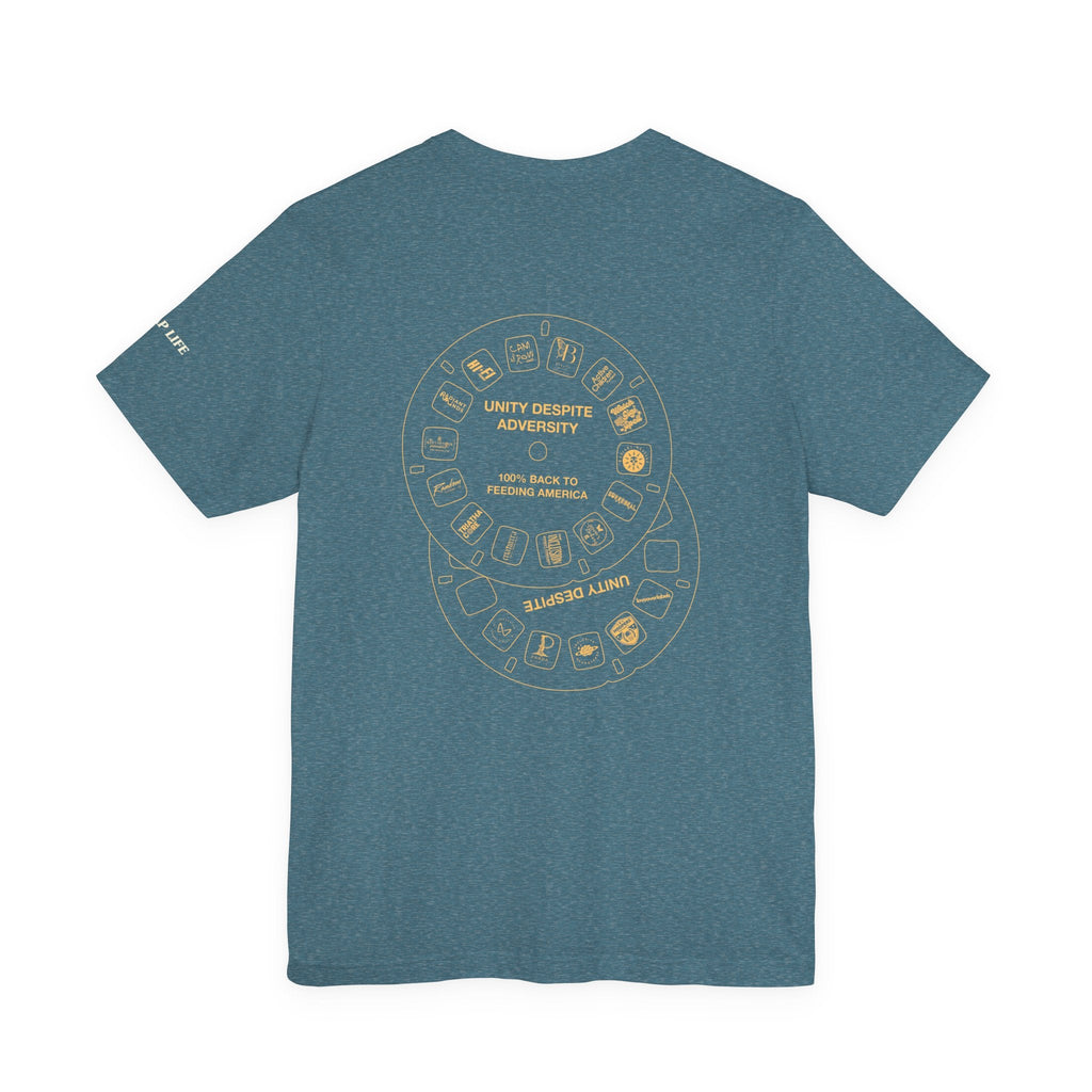Unity Despite Adversity - Feeding America Fundraiser Tee - Unisex Jersey Short Sleeve Tee