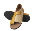 Plus Size Round Toe Closure Flat Buckle Sandals