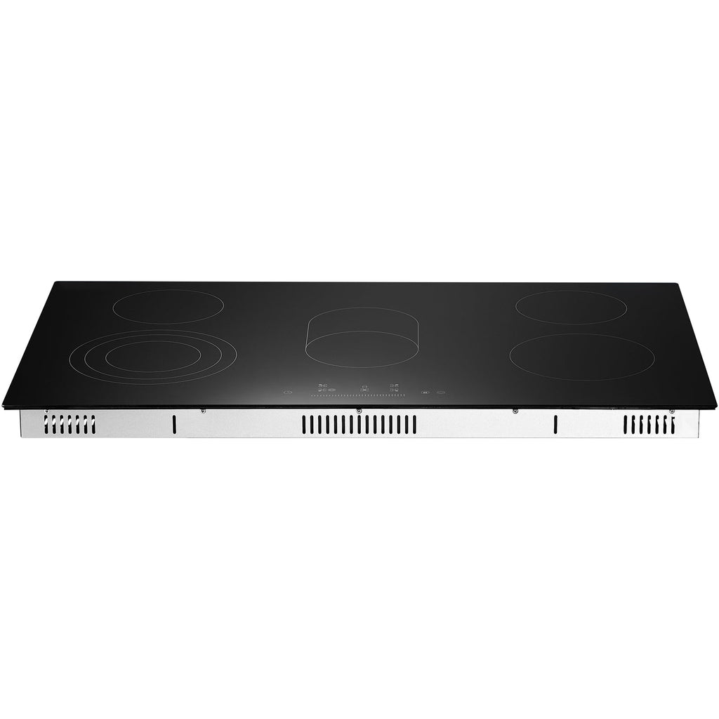 Built-in Electric Cooktop Radiant Ceramic Cooktop 5 Burners 35.4x20.5 inch