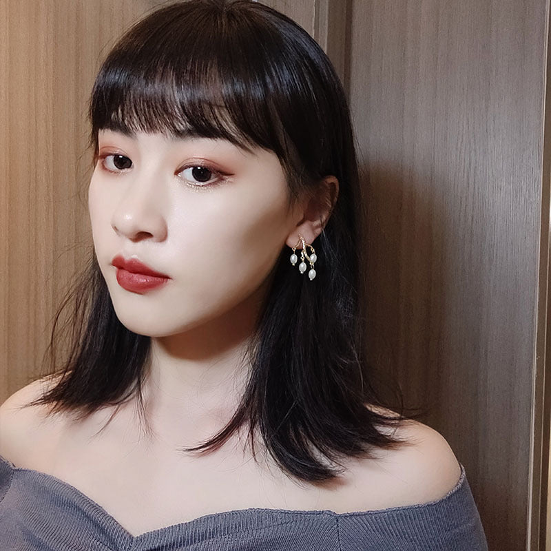 Baroque Pearl Branch Earrings for Women 2020 New Style