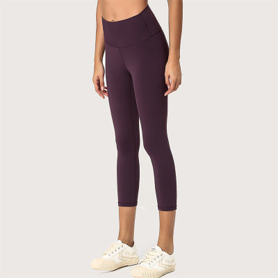 Yoga Capris, Soft Fitness Leggings, Bare Feel Yoga Pants