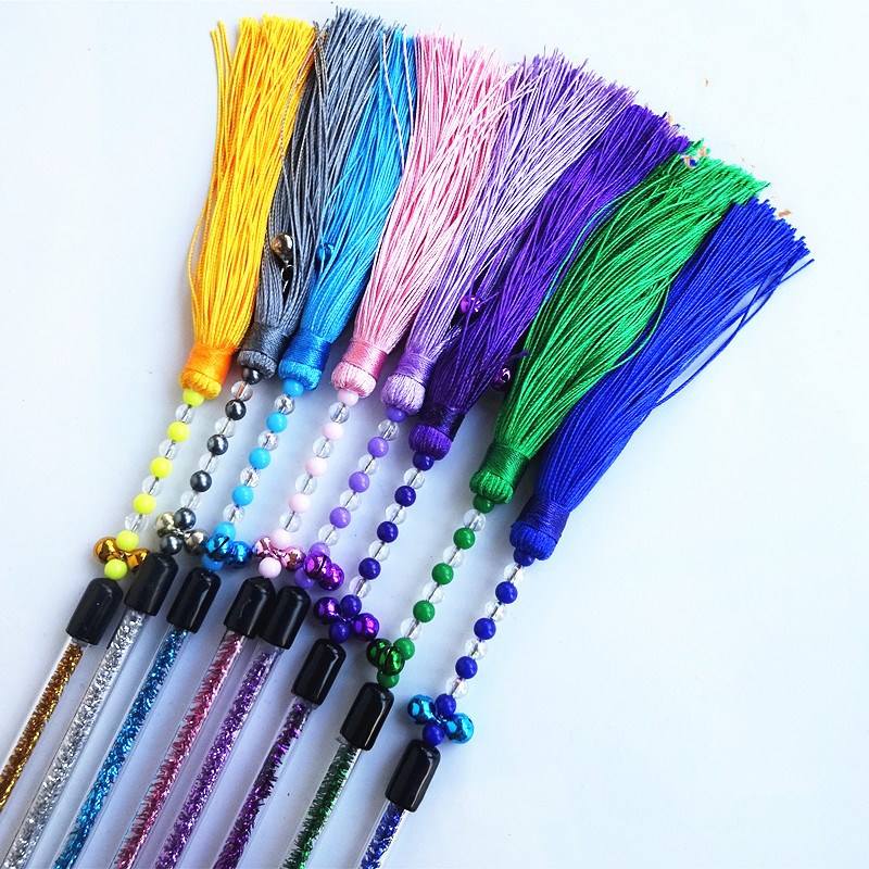 DIY Cat Toy Tassel Wand Materials for Interactive Play