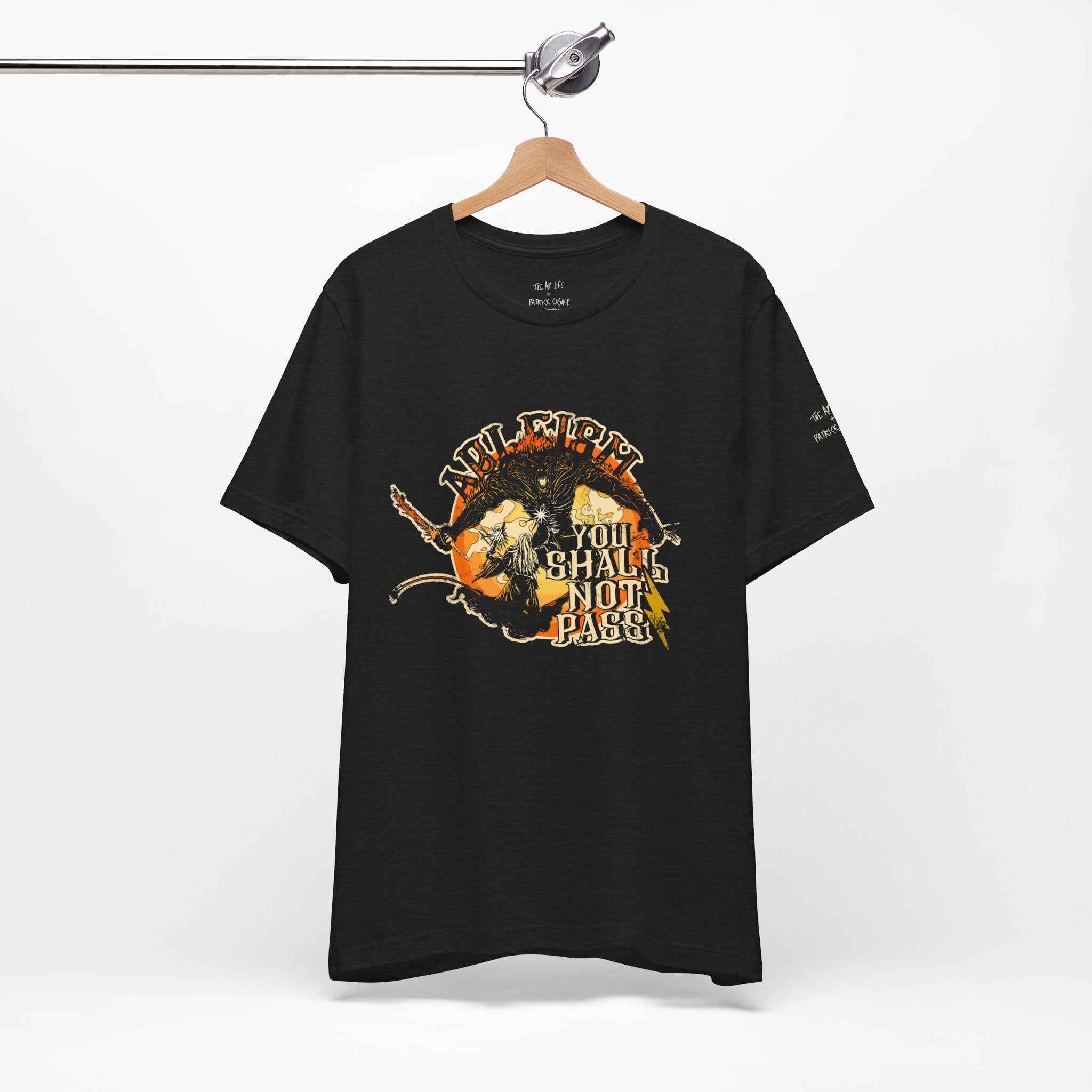 Ableism - You Shall Not Pass - LOTR Style - Unisex Jersey Short Sleeve Tee (Ships Internationally)