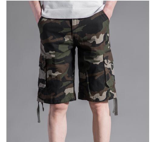 Men's Casual Loose Multi-Pocket Summer Shorts