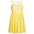 Epic Threads Big Girls Floral Embroidered Dress, Yellow Cream/Small