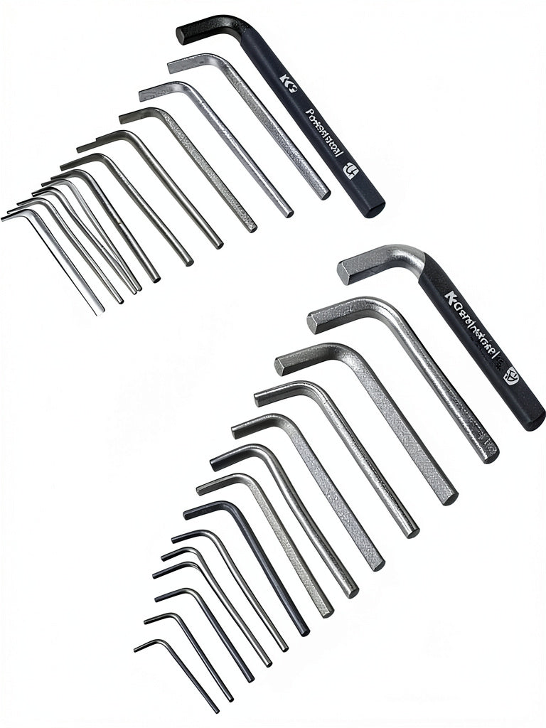 KC Professional 97325 25 Piece Long and Short Arm Hex Wrench Set
