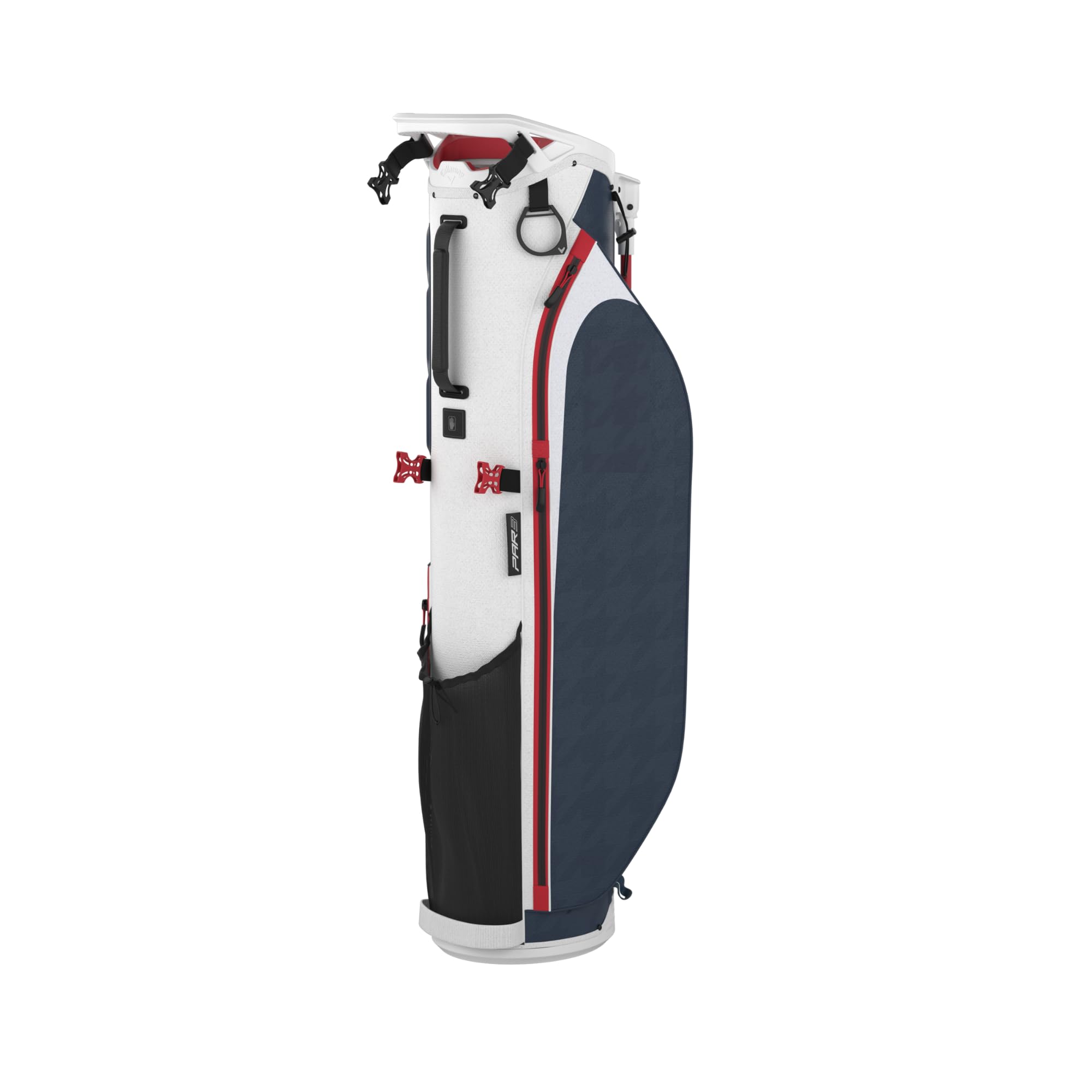 Callaway Golf Par 3 Golf Bag (Par 3 No Logo White/Navy Hounds/Red)
