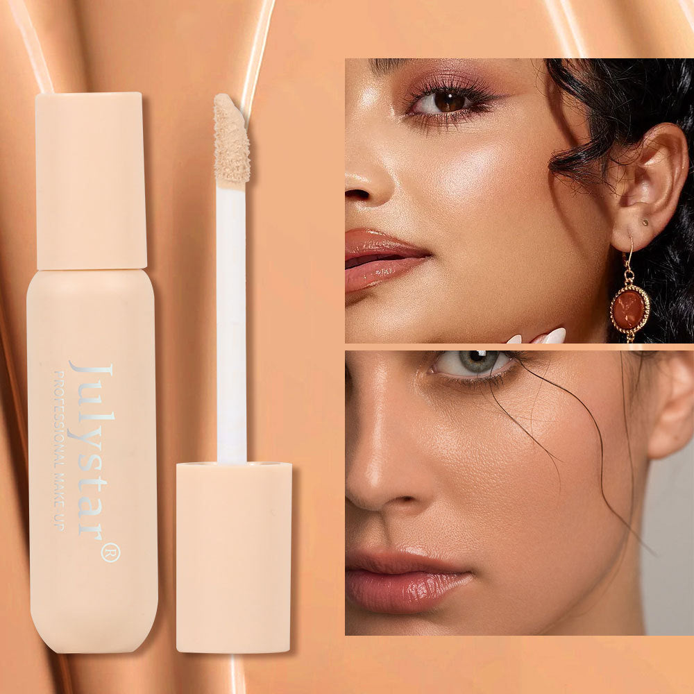 Julystar Full Coverage Liquid Foundation Concealer (6 Colors)