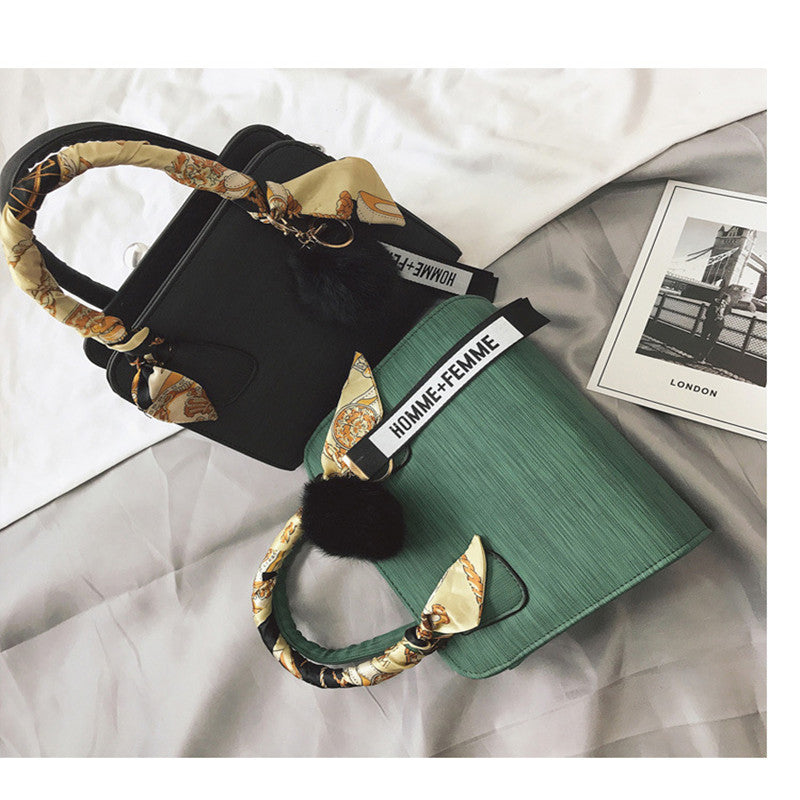 Summer New Women's Bag with Scarf - Stylish and Simple