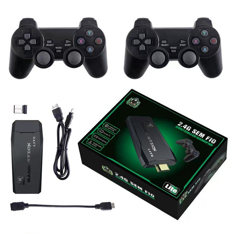 M8 HDMI Home Game Console with 4K TV and Controllers