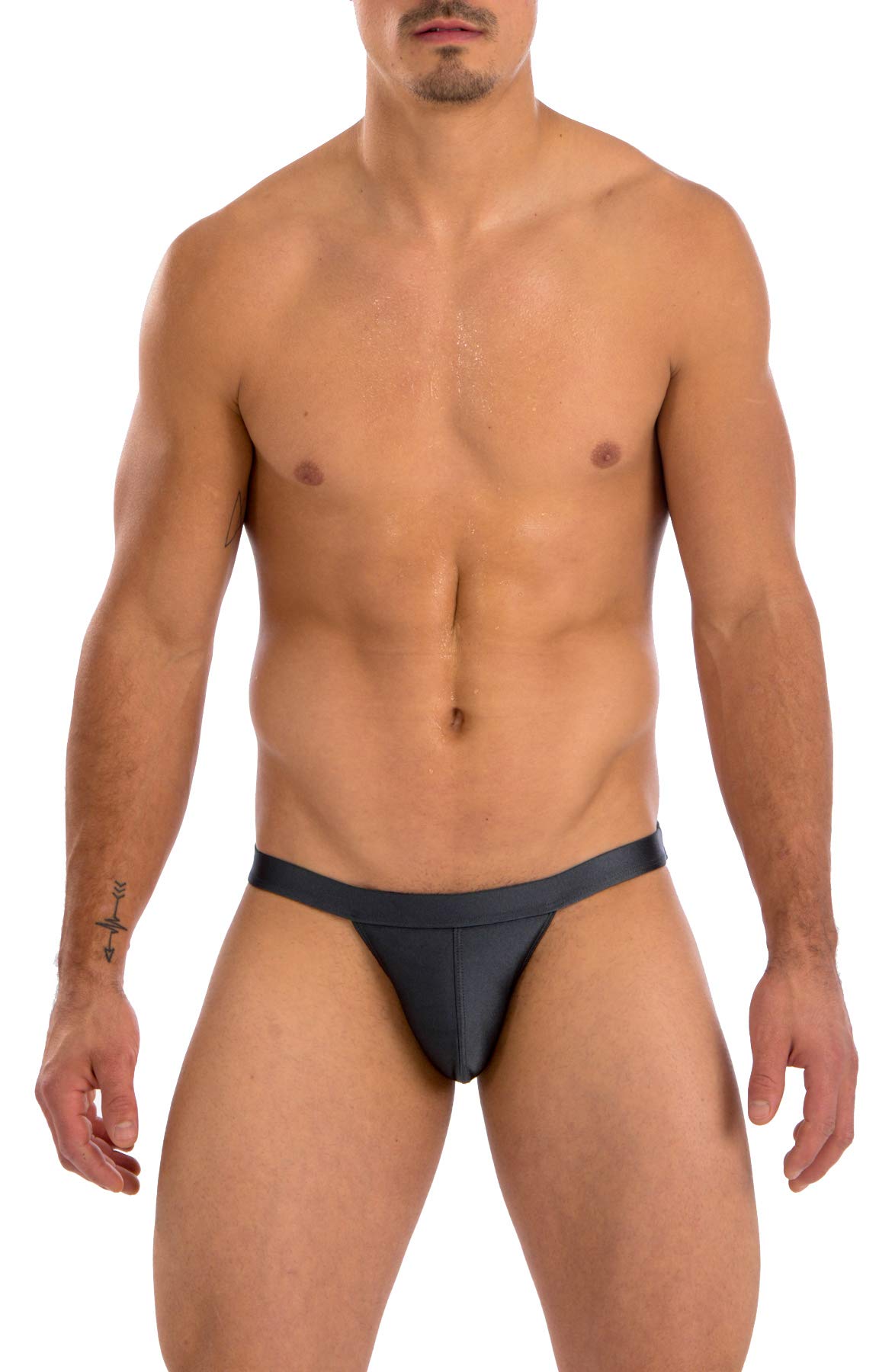 Gary Majdell Sport Mens Micro Bikini Swimsuit (New Charcoal Medium)