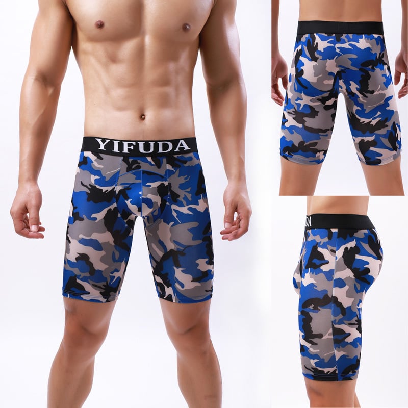 Men's Casual Five Point Print Shorts