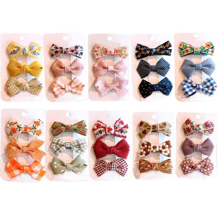FZBNSRKO 15 Pcs Baby Girl Hair Clips Hair Bows Barrettes Set for Toddlers Girls Teens (Random Styles)