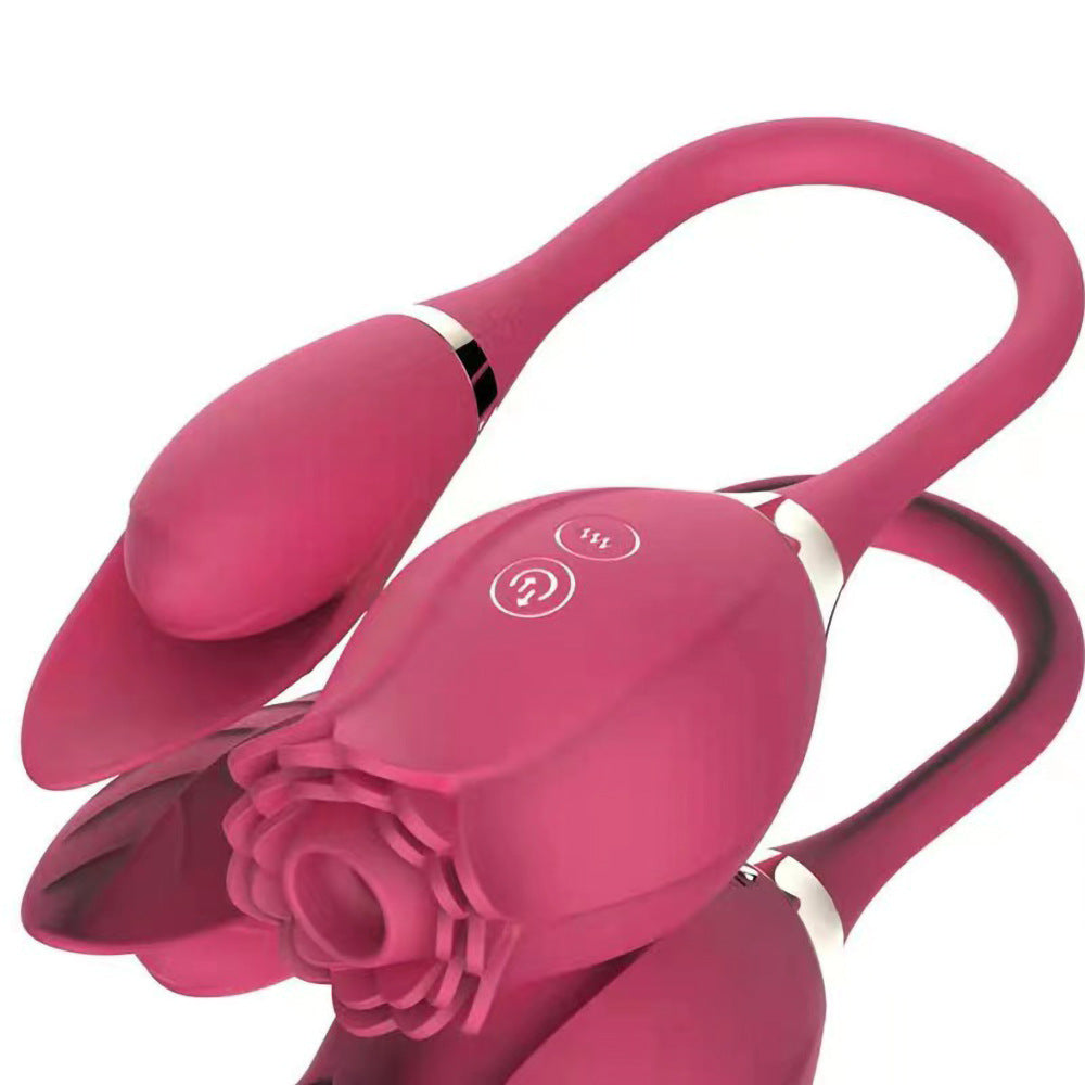 Leaf Love Flower Vibrating Clitoral Suction Toy