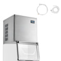 Commercial Ice Maker Machine - Head, 450 Lbs/Day Stainless Steel Ice Machine with Scheduled Ice-Making, Self-Cleaning, Adjustable Thickness, Ideal for Restaurant Bar Cafe Hotel - Head Only