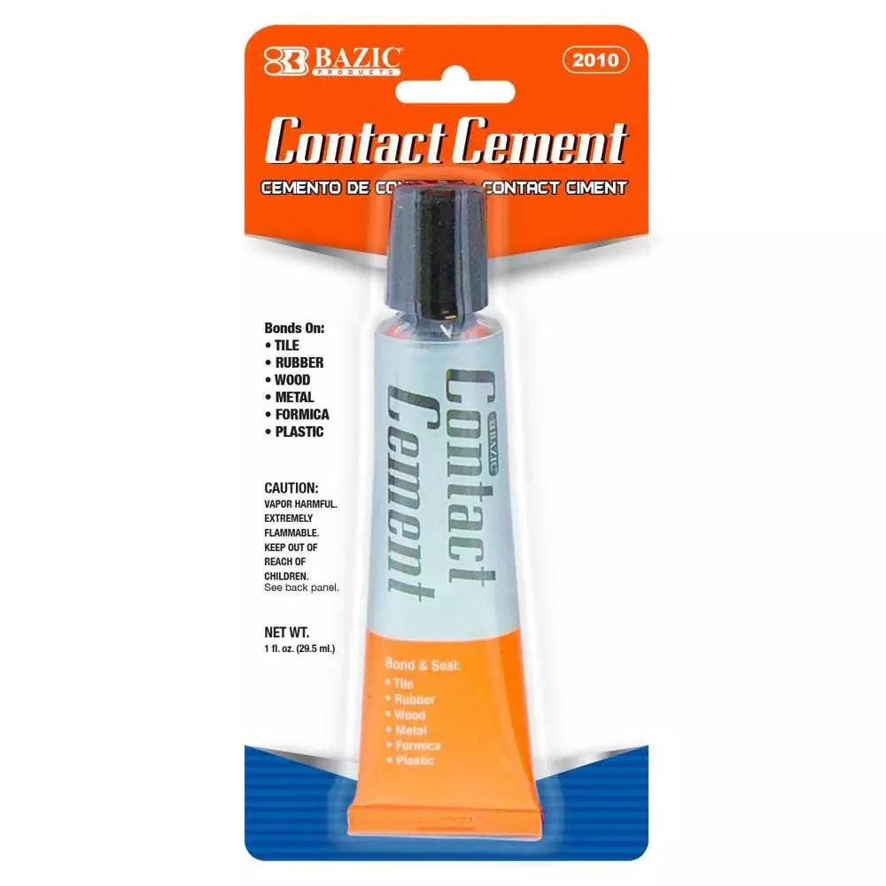Contact Cement Adhesive 1 FL OZ (30 mL)