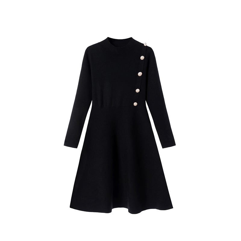 Classic Knitted Dress for Women