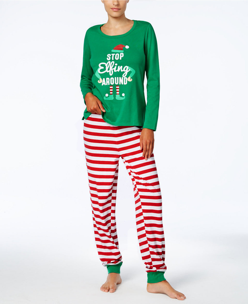 Christmas Pajamas, Family Matching Set, Printed Loungewear