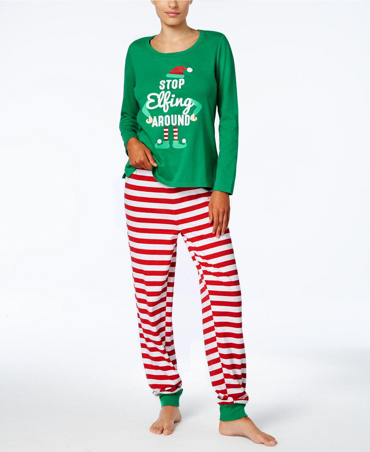 Christmas Pajamas, Family Matching Set, Printed Loungewear