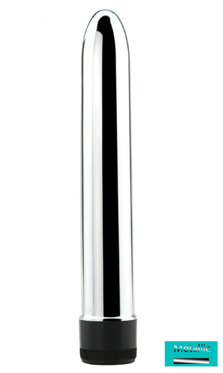 7-Inch Plated Vibrating Stick for Women