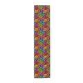 Bespattered Facade Neon Leopard Table Runner (2 sizes)