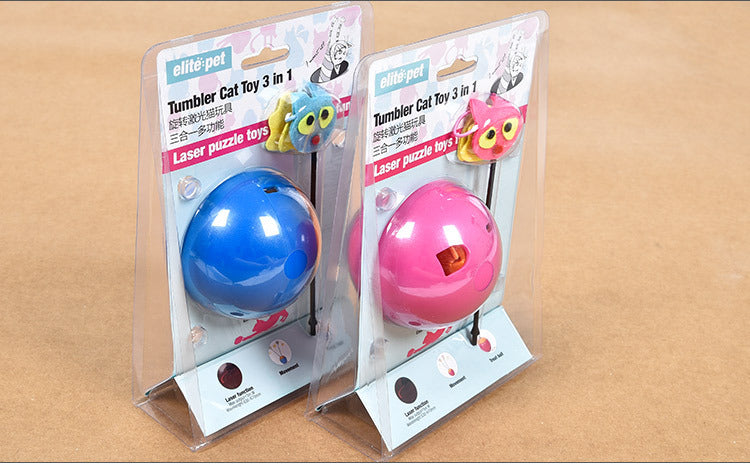 Electric New Wobble Toy for Cats with Treat Dispenser