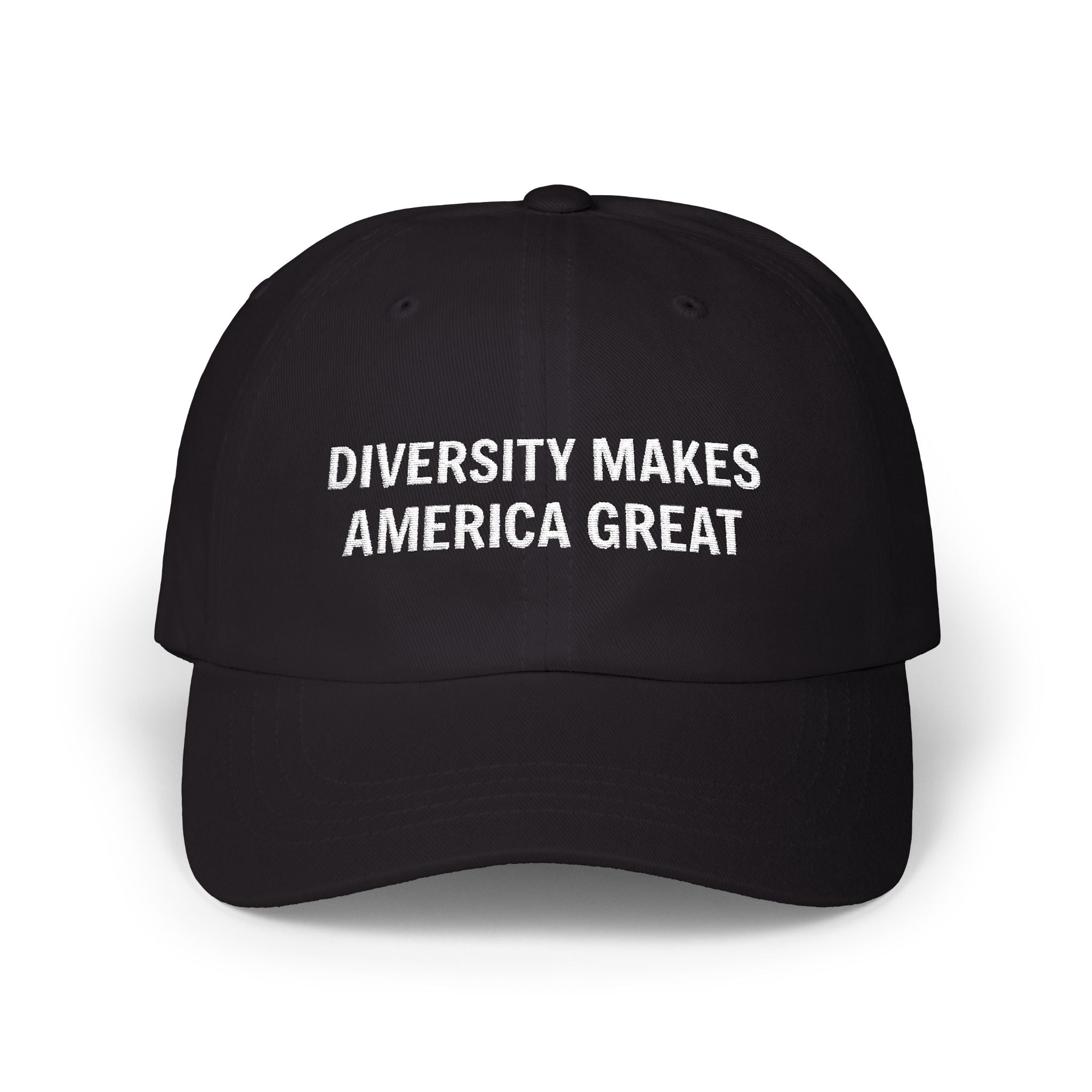 The Anti-MAGA Embroidered Hat Collection: Diversity Makes America Great | 10 Colors