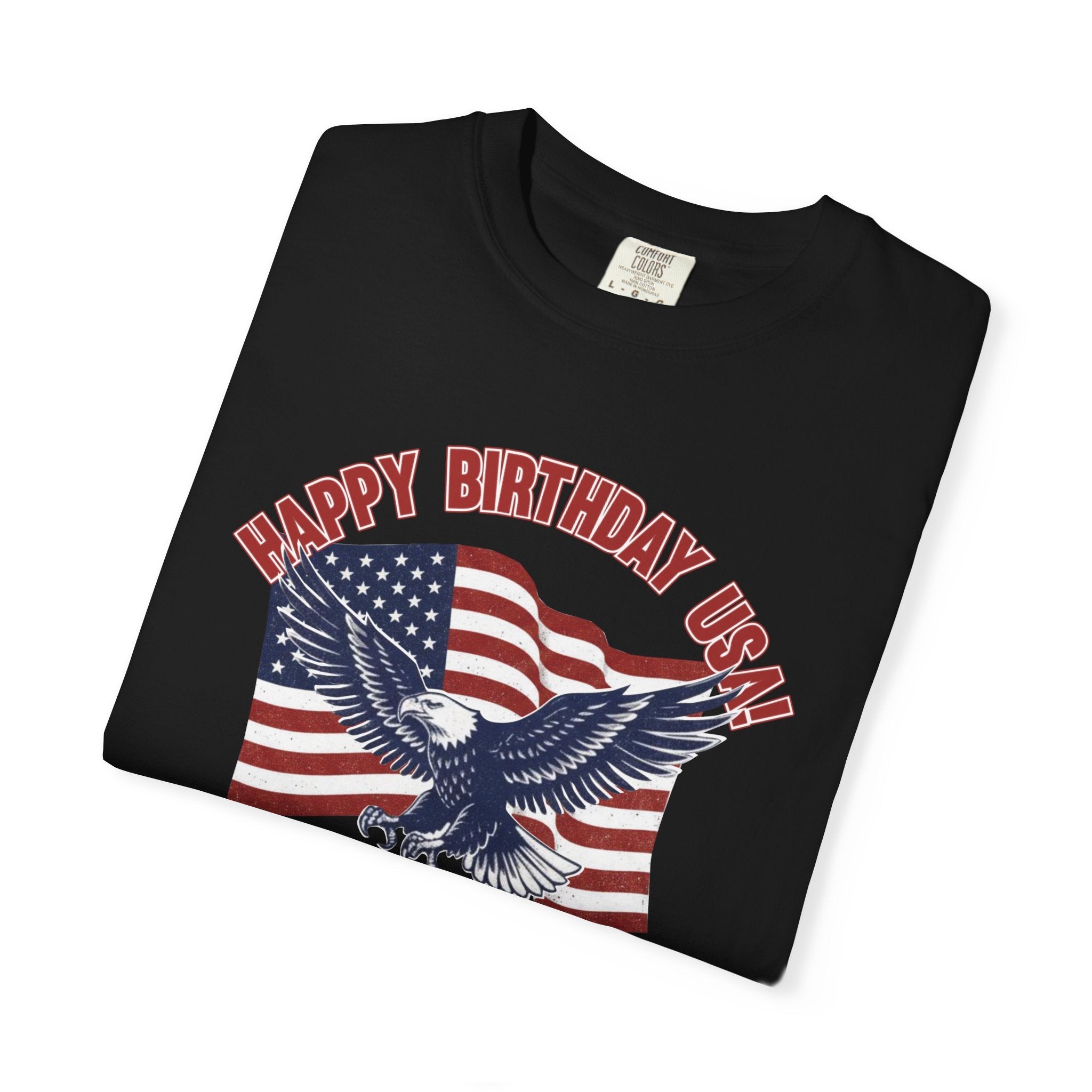 America 250 – Eagle Flag “1776–2026” Happy Birthday USA T-Shirt
