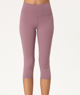 Yoga Capris, Soft Fitness Leggings, Bare Feel Yoga Pants