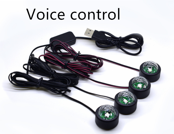 New Starry Atmosphere LED Light Strip with Sound Control