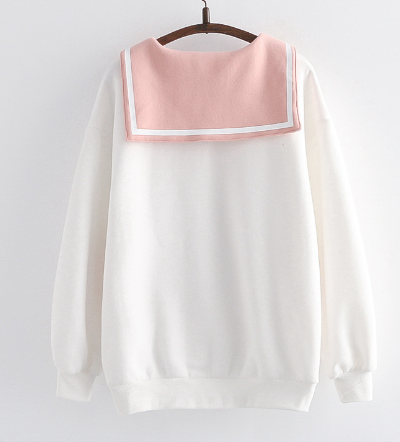 Japanese College Style Milk Tea Rabbit Hoody