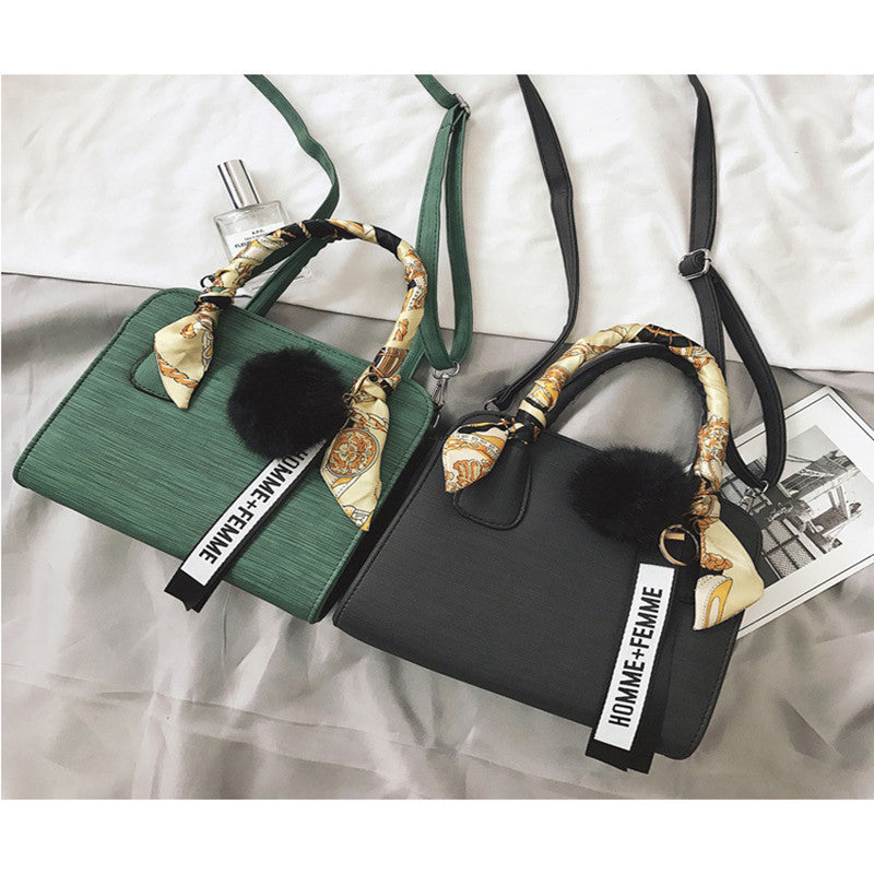 Summer New Women's Bag with Scarf - Stylish and Simple