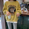 Thickened Loose Round Neck Long Sleeve Sweatshirt