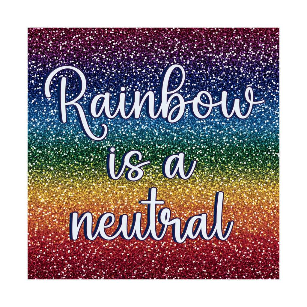 Bespattered Facade "Rainbow is a Neutral" Giclée Archival Matte Paper Prints