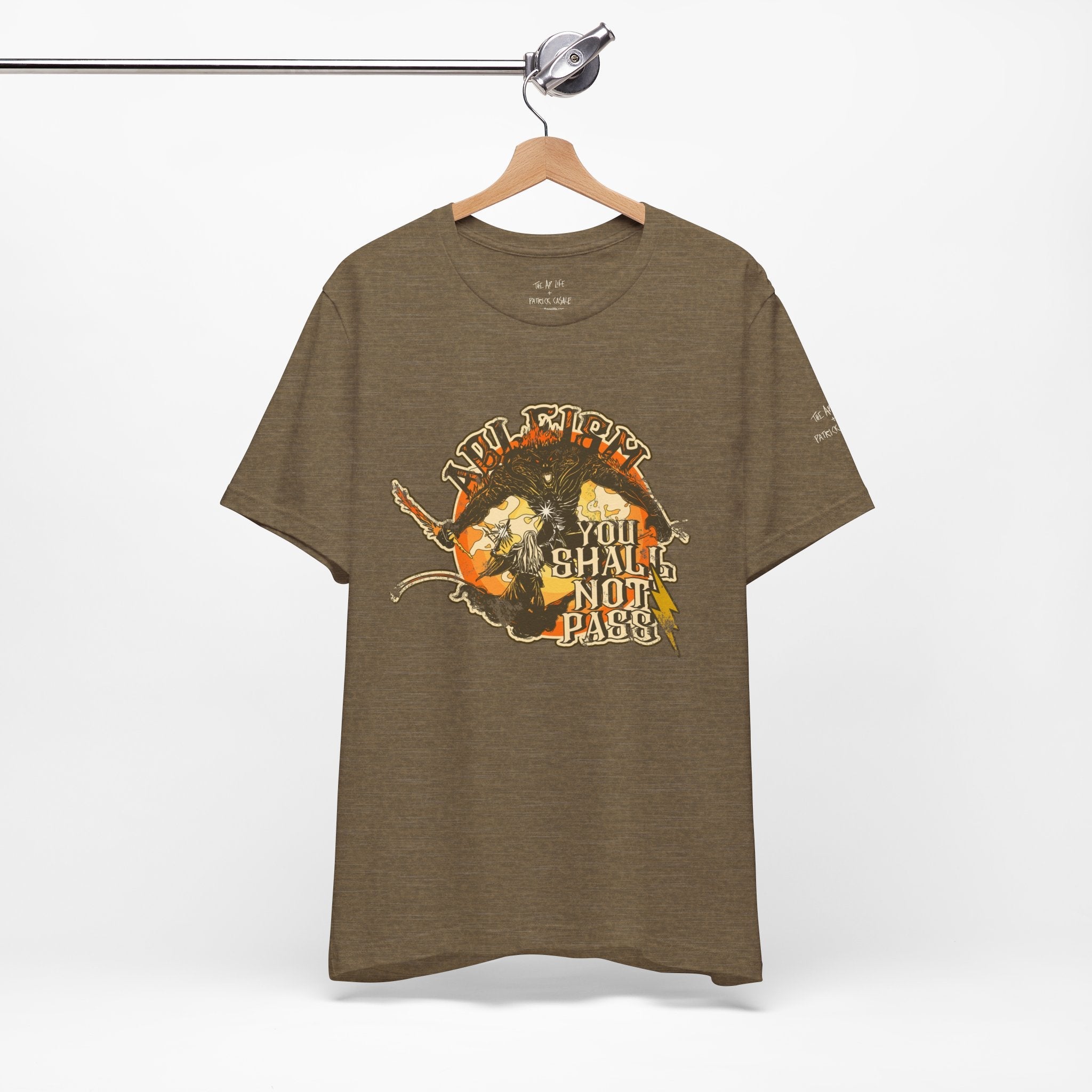 Ableism - You Shall Not Pass - LOTR - Unisex Jersey Short Sleeve Tee