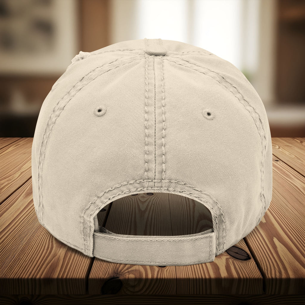 Bespattered Facade "Rainbow Is the New Black" Colorful Embroidered Distressed Dad Hat