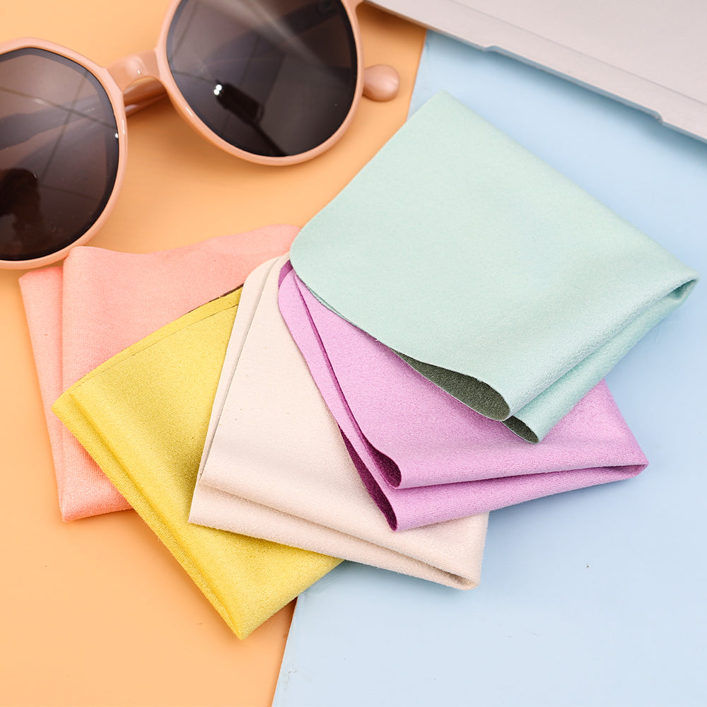 High-Quality Suede Microfiber Cleaning Cloth for Glasses