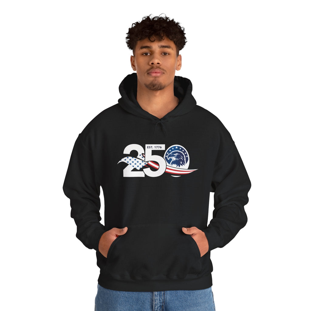 Flag in 250– Happy Birthday USA Patriotic Pullover