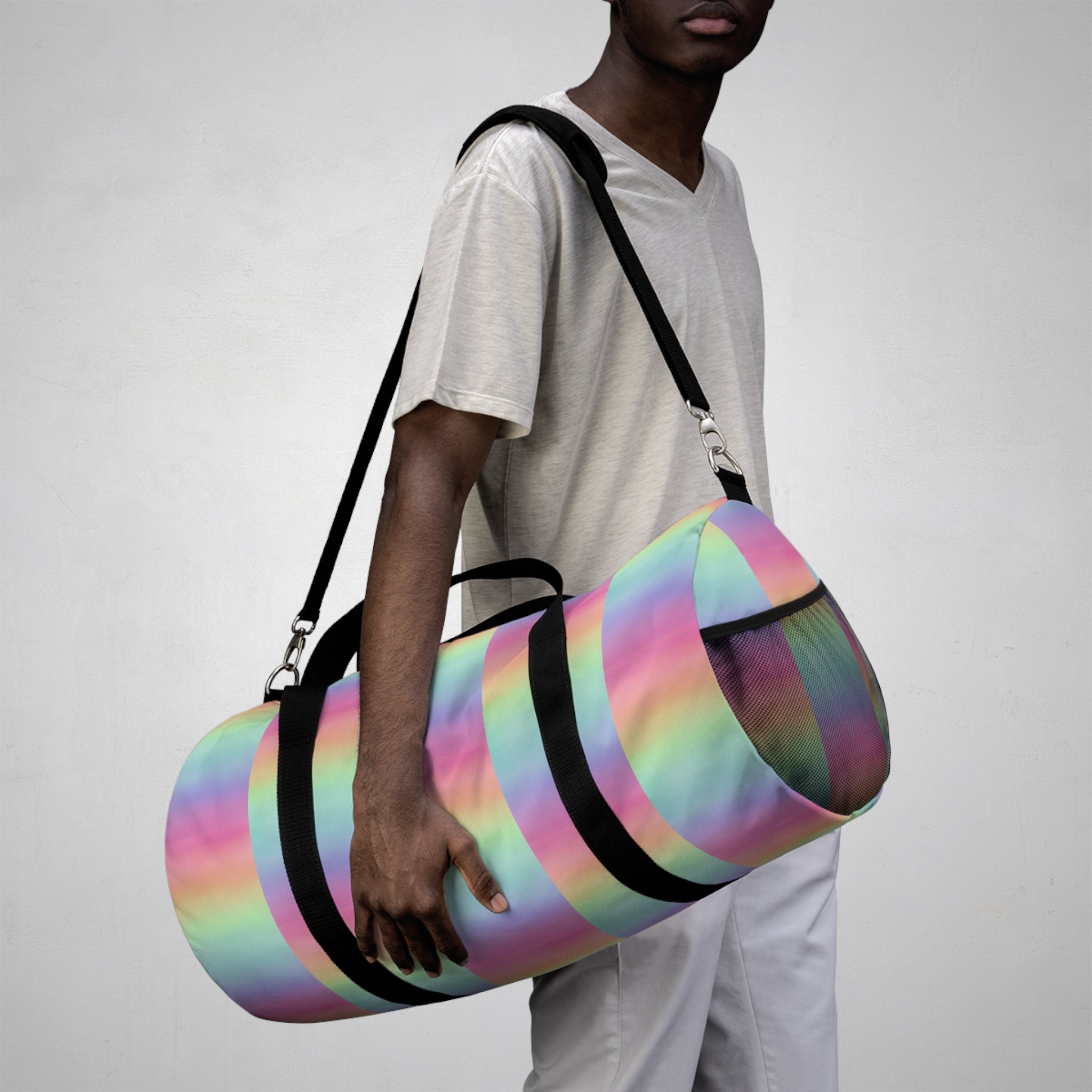 Bespattered Facade Prismatic Duffel Bag | 2 Sizes