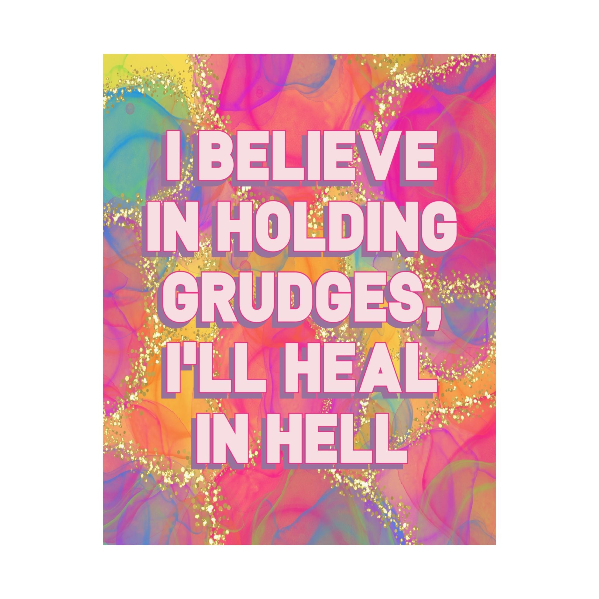 Bespattered Facade "Holding Grudges" Giclée Archival Matte Paper Prints