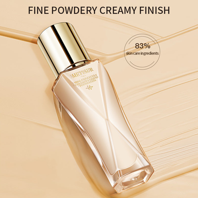 Waterproof Oil-Free Matte Liquid Foundation - Full Coverage