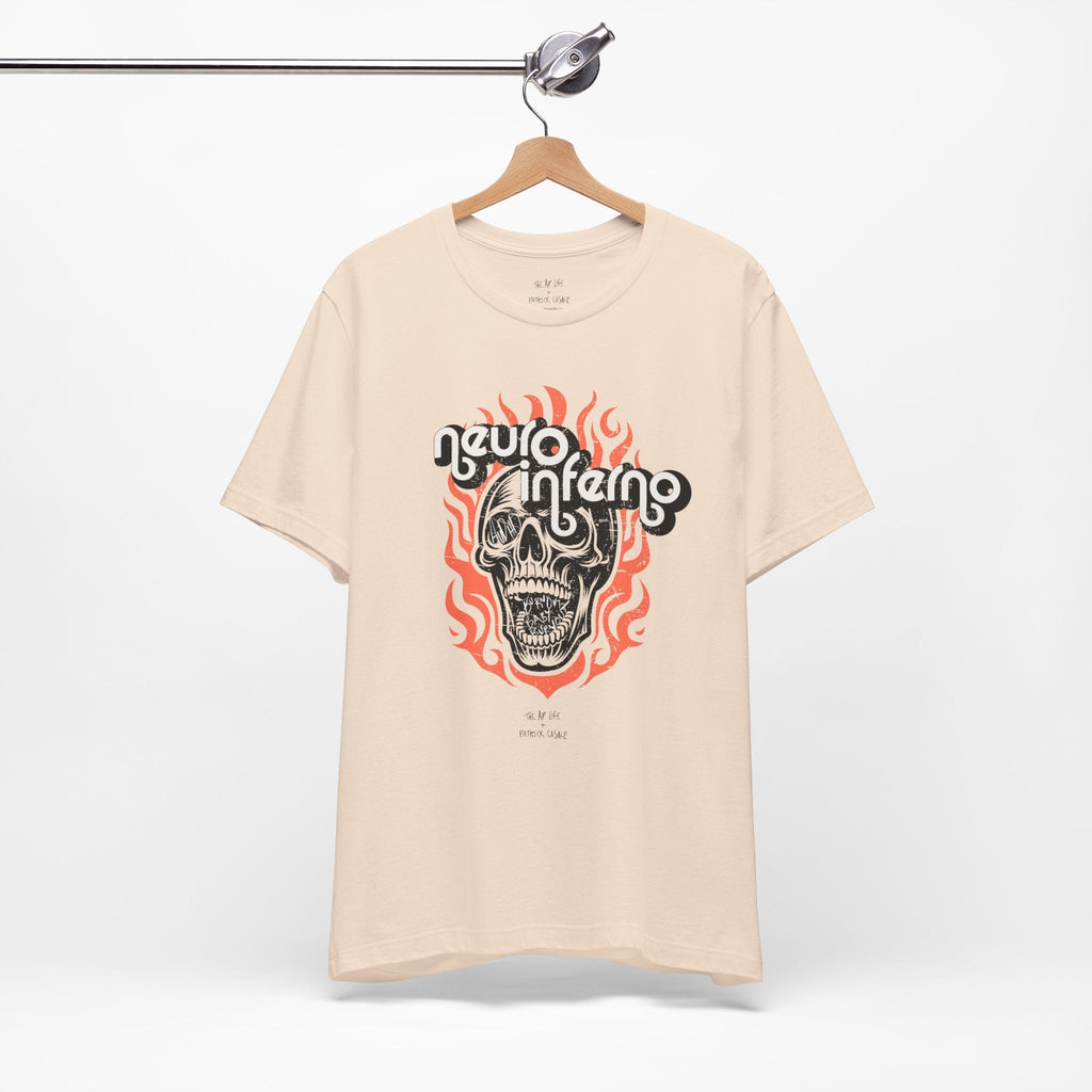 Neuro Inferno - AuDHD Burnout - Patrick Casale - Adult Unisex Jersey Tee (Ships Internationally)