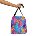 Bespattered Facade Rainbow Flow Adjustable Tote Bag | 2 Sizes