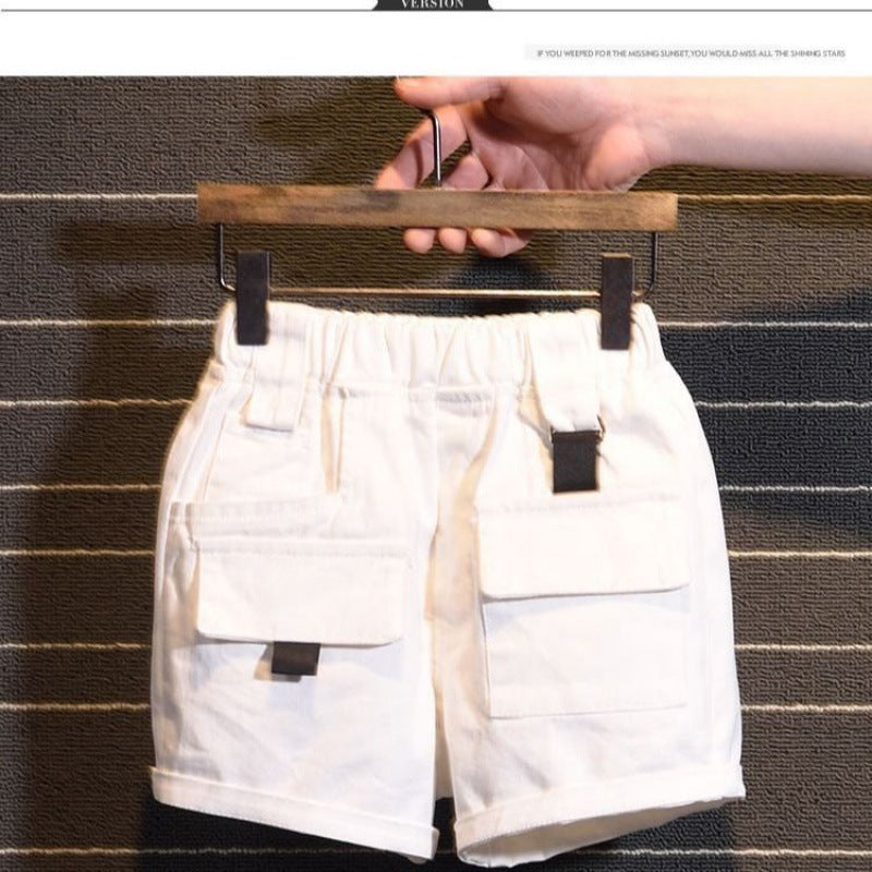 Boys' Trendy Summer Five-Point Casual Shorts
