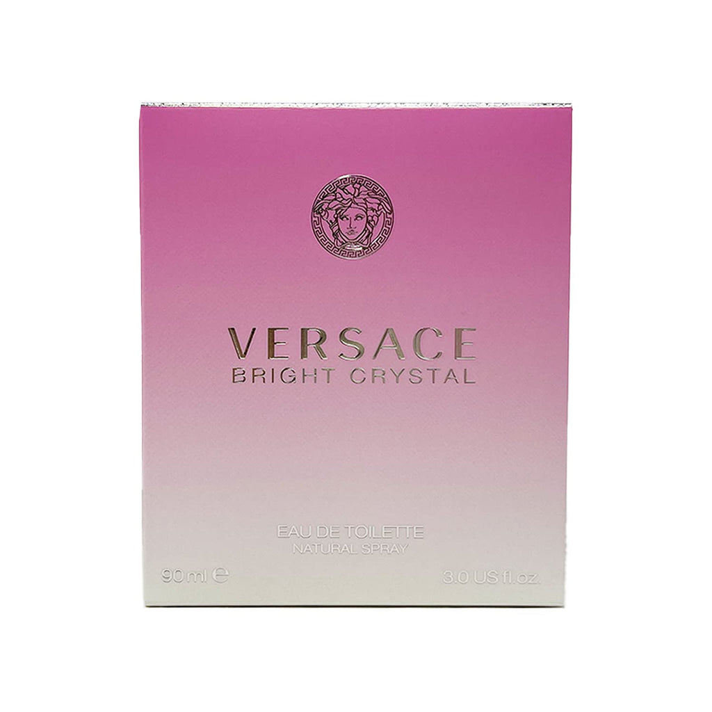 Vêrsace Bright Crystal Eau De Toilette Spray For Woman. EDT 3 fl oz 90 ml