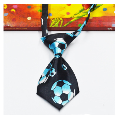 Cartoon Print Bow Tie and Tie Set