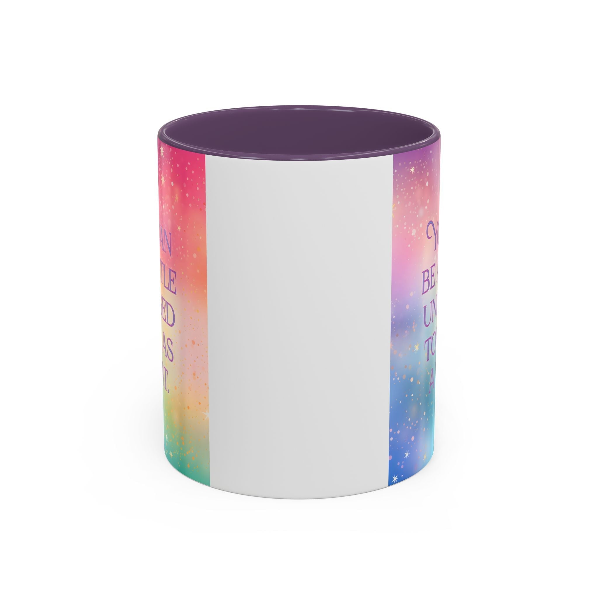 Bespattered Facade Treat Yourself Pastel Rainbow Mug | Three Colors | 11oz or 15oz
