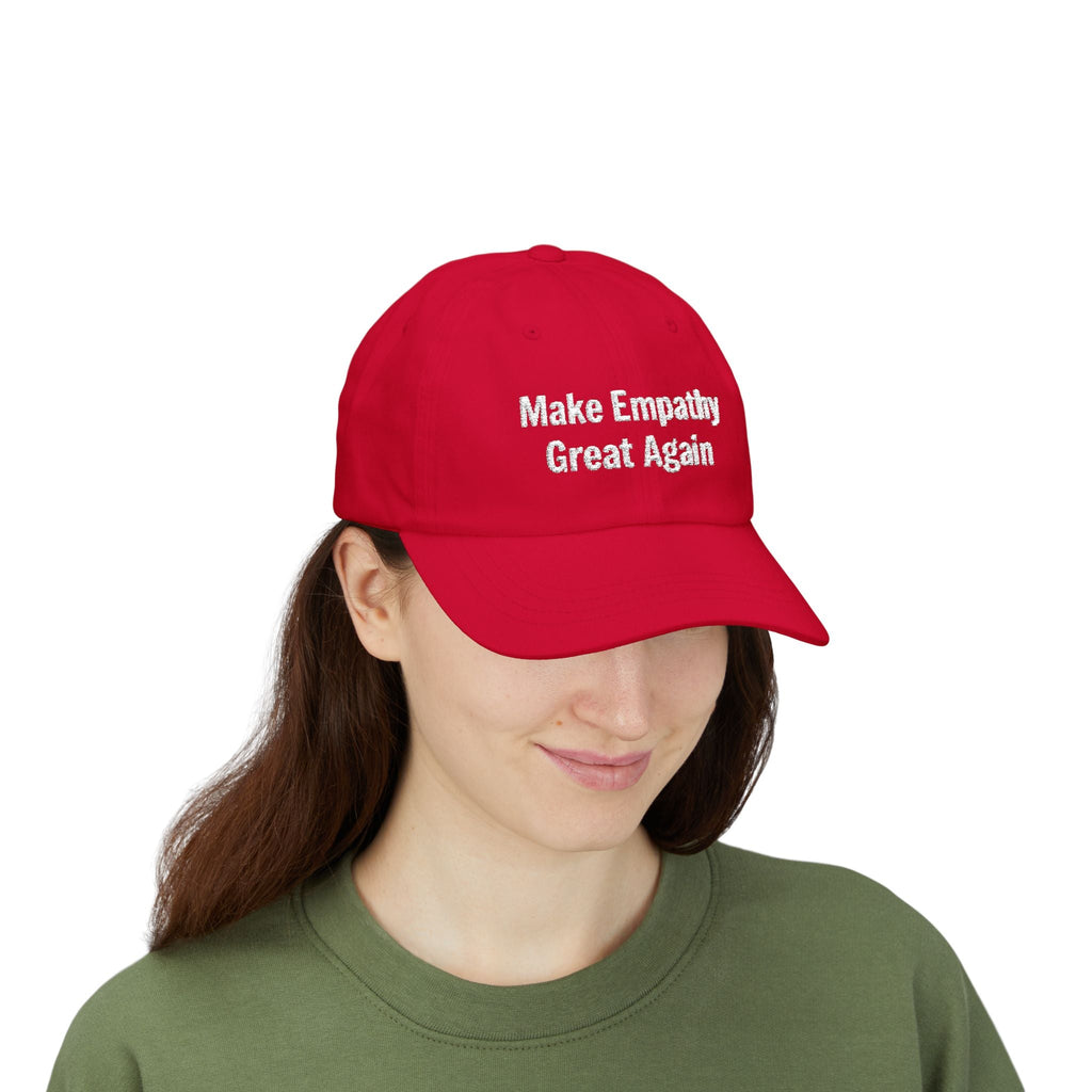 The Anti-MAGA Embroidered Hat Collection: Make Empathy Great Again | 10 Colors