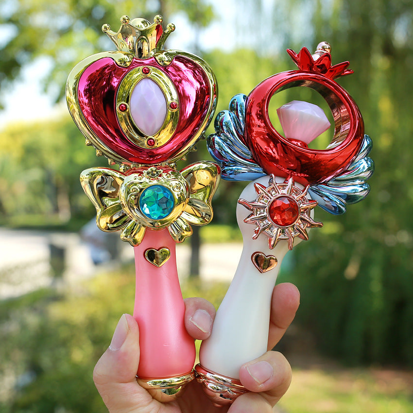Light-up Fairy Magic Wand Toy for Girlfriend's Gift