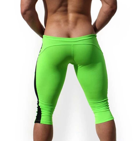Men's Swim Shorts, Casual Loose 3/4 Pants, Fitness Shorts